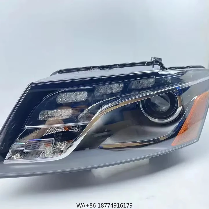 

Apply to 2009-2012 Q5 US Version Headlamp Improved Headlight Support Upgrade of the New Q5 Headlights Q7 Bonnet Full Bumper