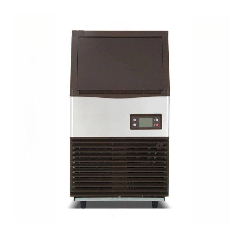 

Commercial milk tea shop Nissan 68Kg hotel bar with integrated square ice machine