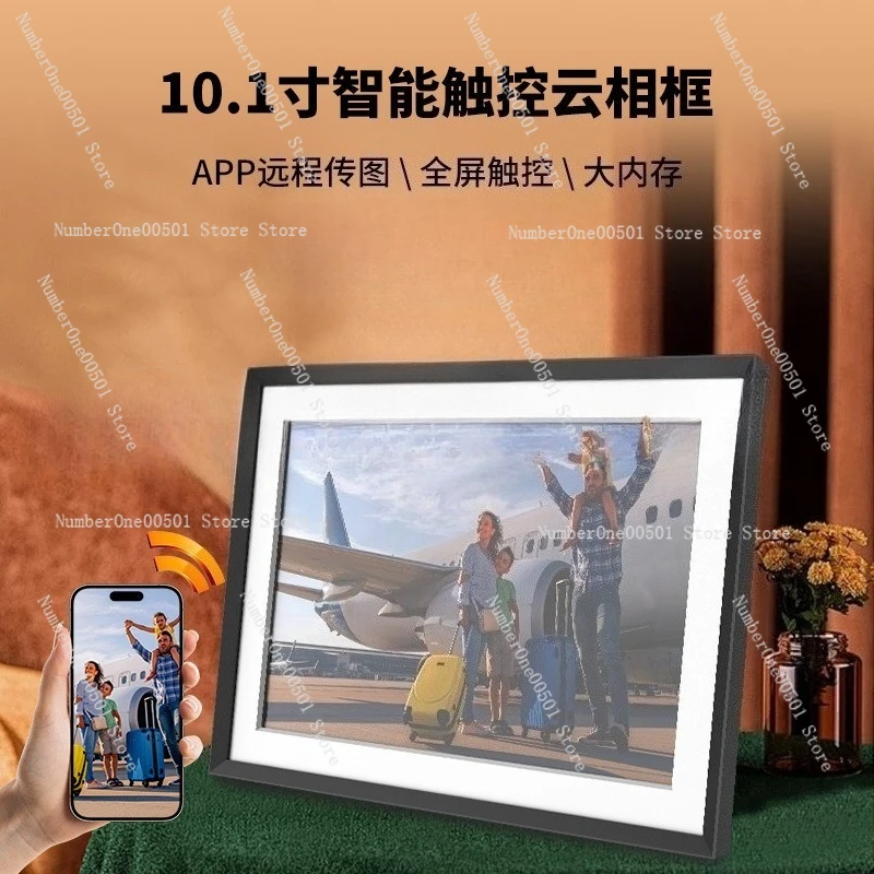 10.1 Inch Smart Digital Photo Frame Touchscreen WiFi Cloud Remote Send Pictures Video