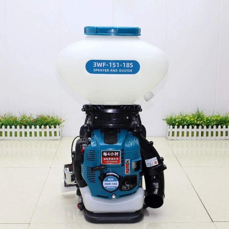 

Four stroke engine agricultural fertilizer spray 20L capacity, durable, 3WF-151-18S backpack, with 76.5CC