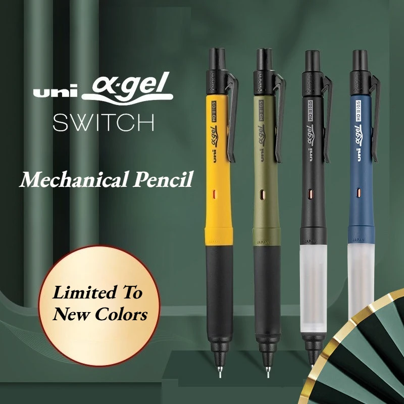 

2027 UNI Automatic Pencil Limited Edition HB/ 0.5/0.3mm Nib Art Practice School Student Mechanical Pencil Japan Stationery Gift