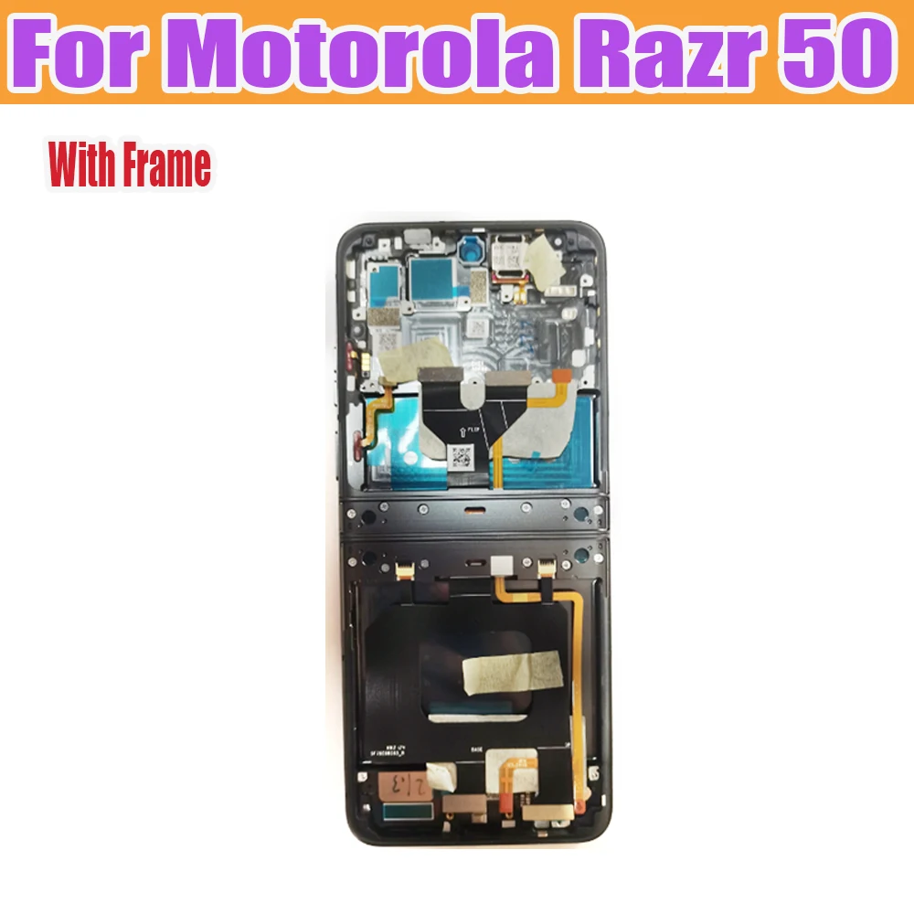 6.9''Original For Motorola Moto Razr 50 LCD Display+Touch Screen