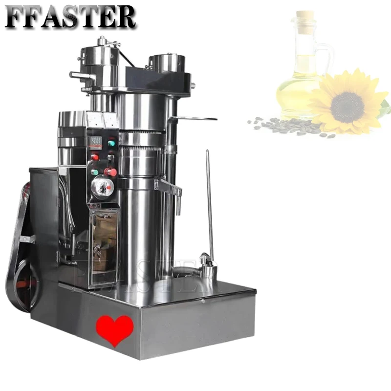 Automatic Electric Oil Press Machine Hydraulic Jack Oil Making Machine Sesame Seeds Olives Oil Peanut Oil And So On