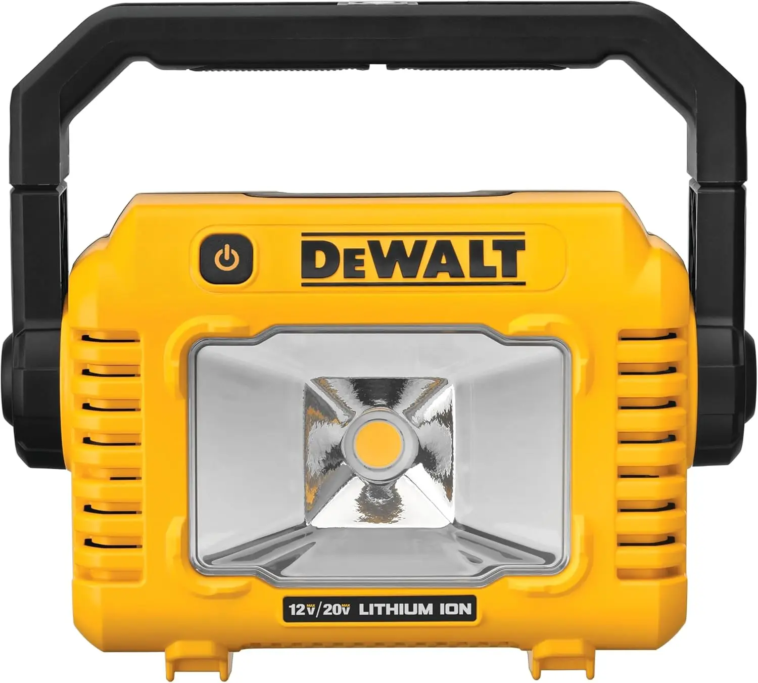 DEWALT 12V/20V MAX LED Work Light, Compact with 360 Degree Rotating Handle, 2000 Lumens of Brightness, Cordless, Bare Tool Only