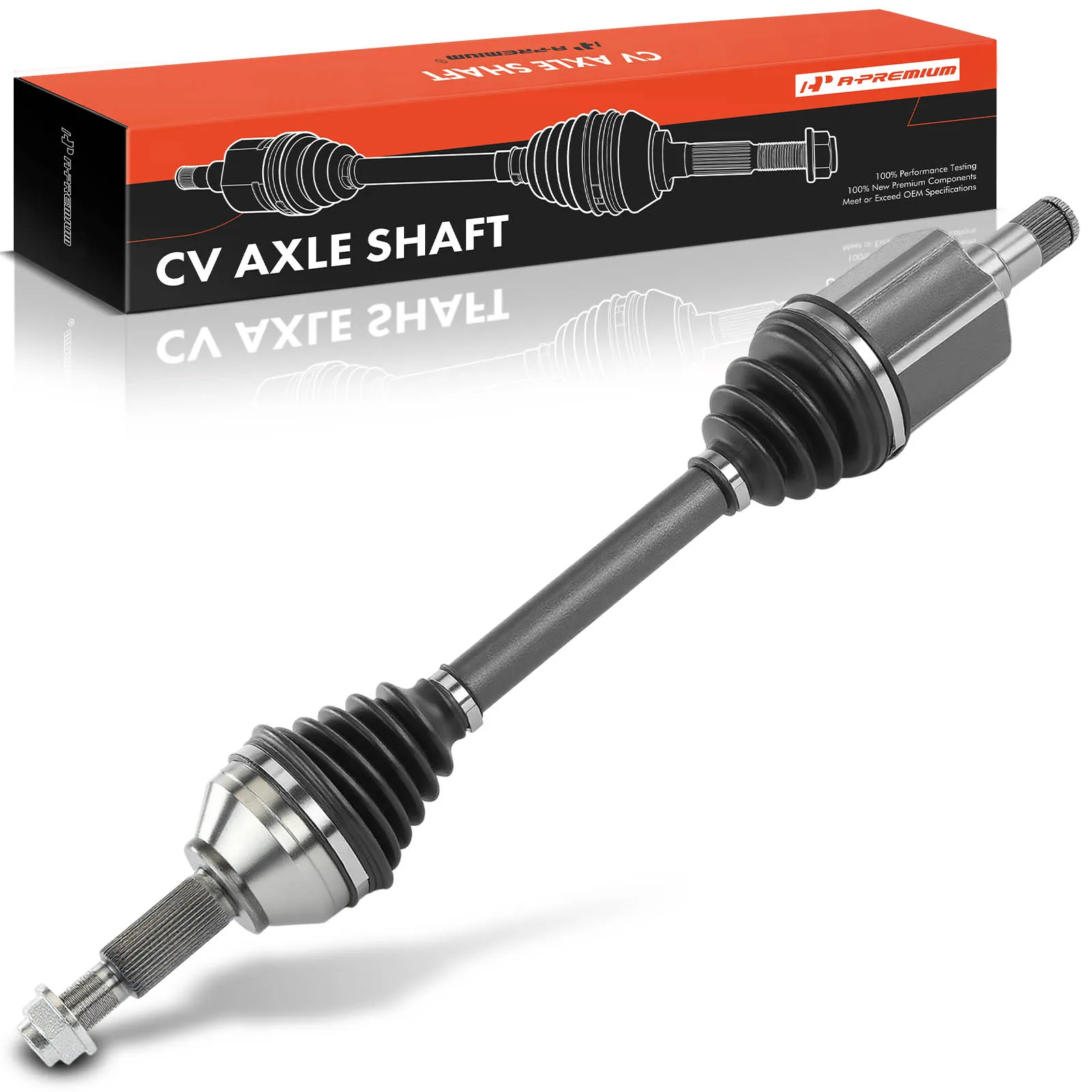 A-Premium Front Passenger Side CV Axle Assembly for Ford Explorer Police Interceptor Utility 2020-2024 Lincoln Aviator 2020-2022