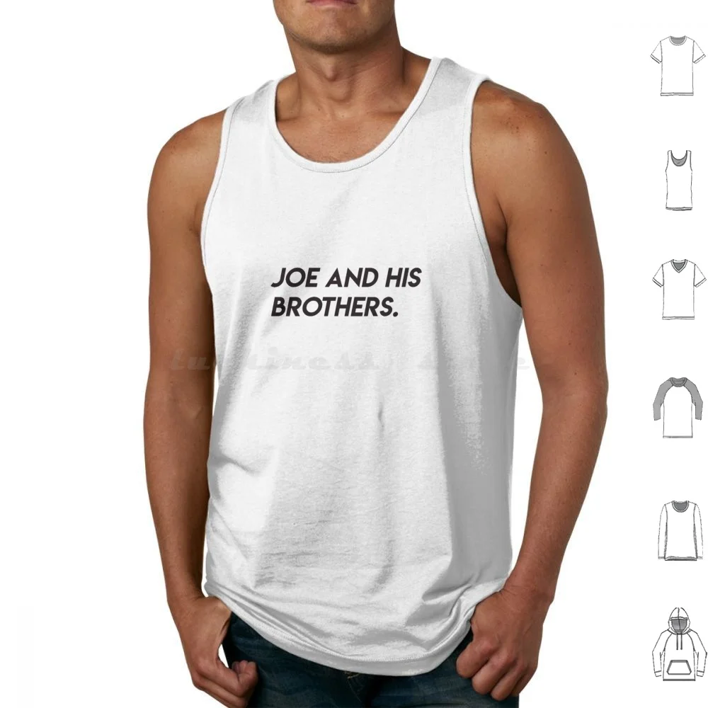 Camisetas sin mangas de Joe y sus hermanos, Joe Jonas, Nick Jonas, Kevin Jonas, Jonas Happiness Begins Brothers, Nick Joe Kevin