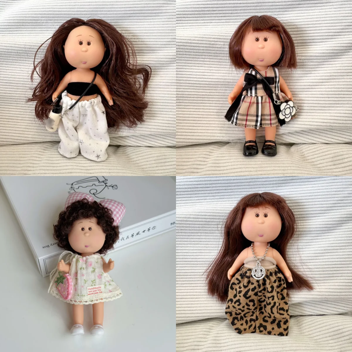 Adorable  Potato Doll Mia Pendant Jointly Mobile Friend Gift Cartoon Image Hanging Decoration for Bag Fashion Accessories