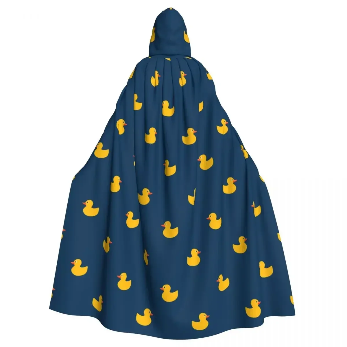 

Cute Ducks Adult Cloak Cape Hooded Medieval Costume Vampire Elf Purim Carnival Party