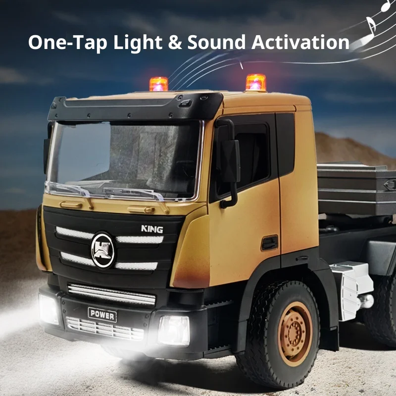 

New 1318 1/18 Nine Channel Remote Control Tablet Trailer Rc Electric Remote Control Model Car Children'S Toy Festival Surprise