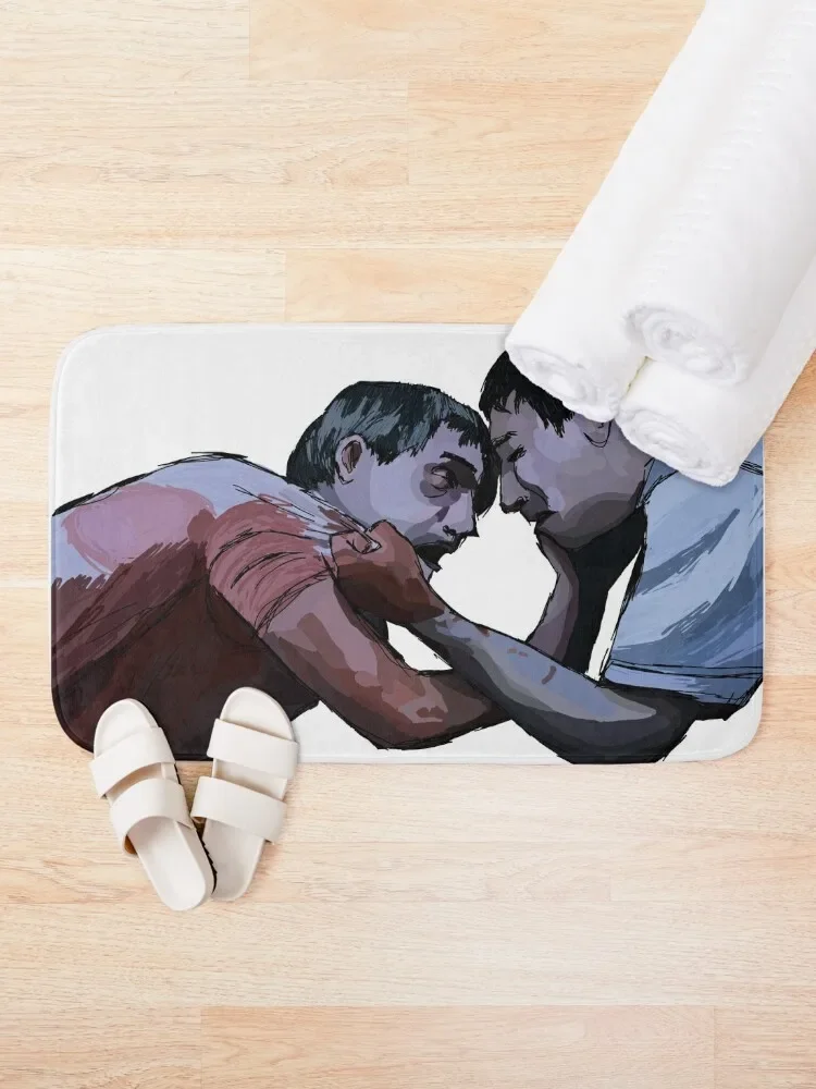 love scene - saw (2004) transparent Bath Mat Bath Accessories Bathroom Rug Sets Of Bathroom Accessories Bathroom Floor Mat