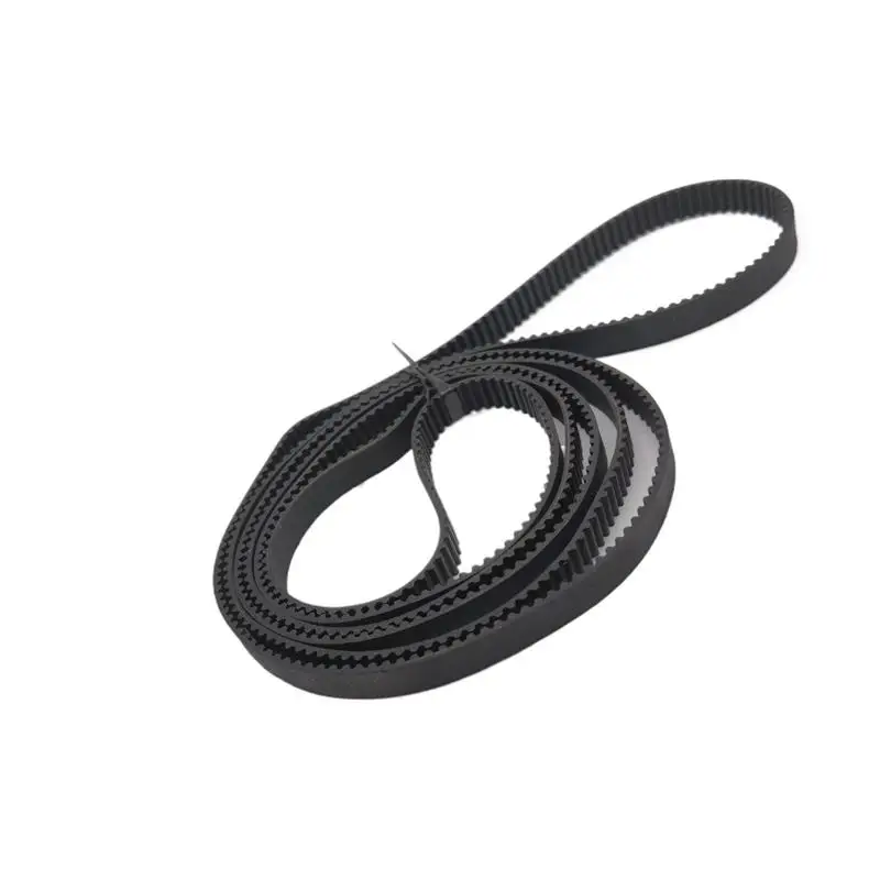 S2M 98 Synchronous Belt S2M-8 Closed-loop Rubber Timing Belts Width 4mm 5mm 10mm STD Black Timing Belt Length 98mm