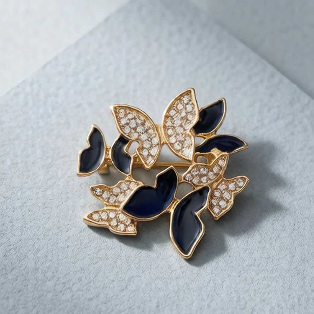 New Stylish DIY Decorative Pins, Clothing Buttons, French-Style Versatile Accessories, Personalized Outfits, High-End Badges, Hidden Buttons, Shoe Decorations, Date Accessories, Shoe Surface Badges, Stylish Brooches, European Retro, Unique Ins-Style Silk Clips, Themed Brooches, Anti-Exposure Brooches