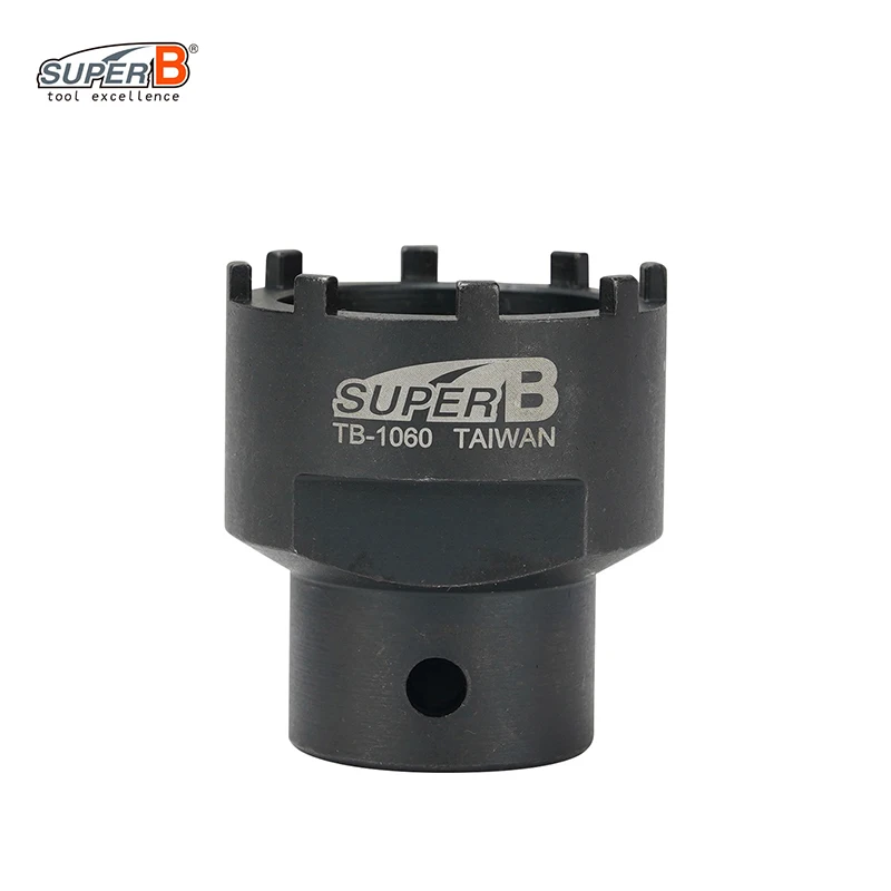 Super B Cartridge B.B. Tool Bottom & Crank Tool Bicycle Repair Tools Use with a 32 mm Wrench, 1/2