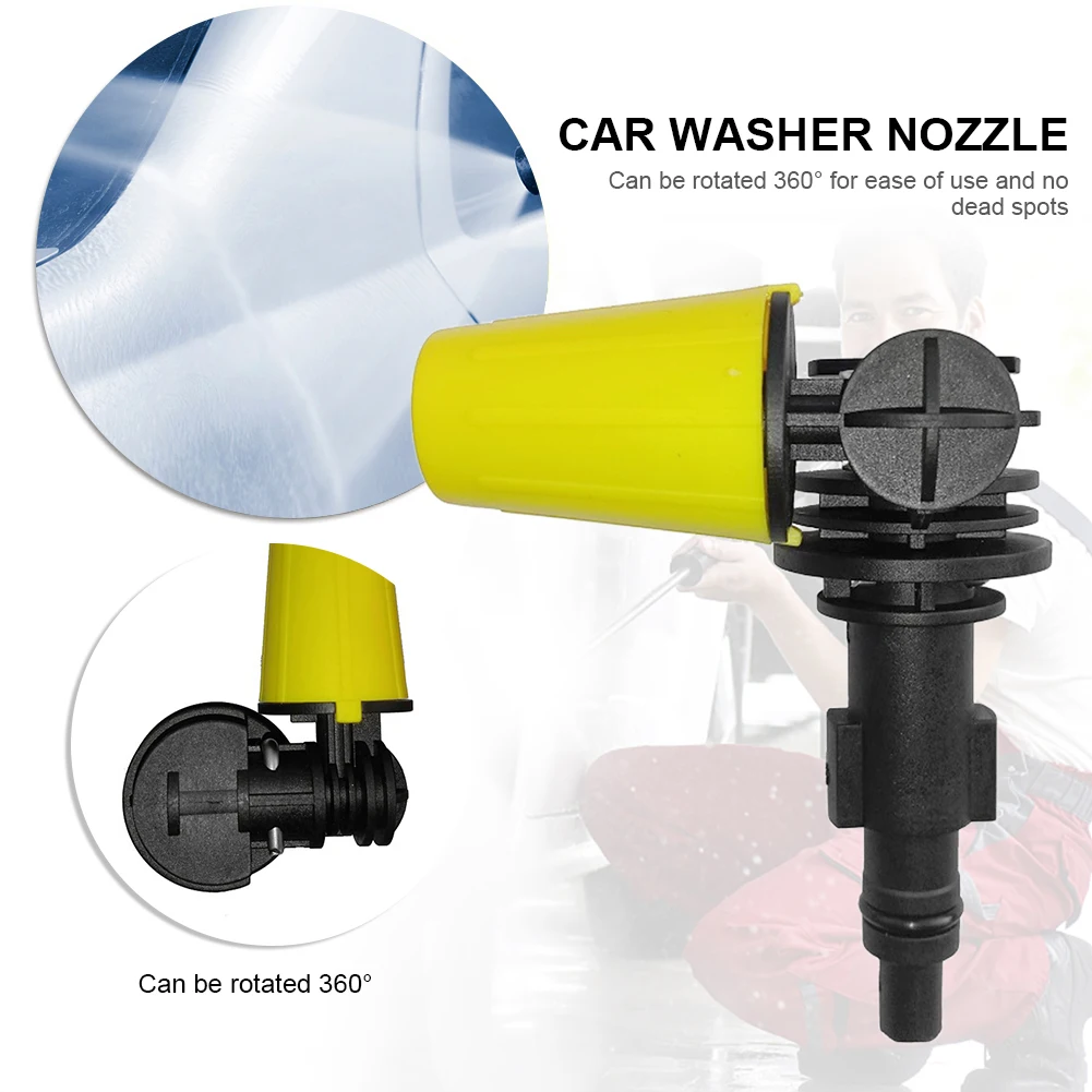 High Pressure Nozzle for Karcher K2-K7 Car Washing Gun 360° Spin Nozzle Turbo Water Gun Lance for Lavor Car Washer Guns Cleaner