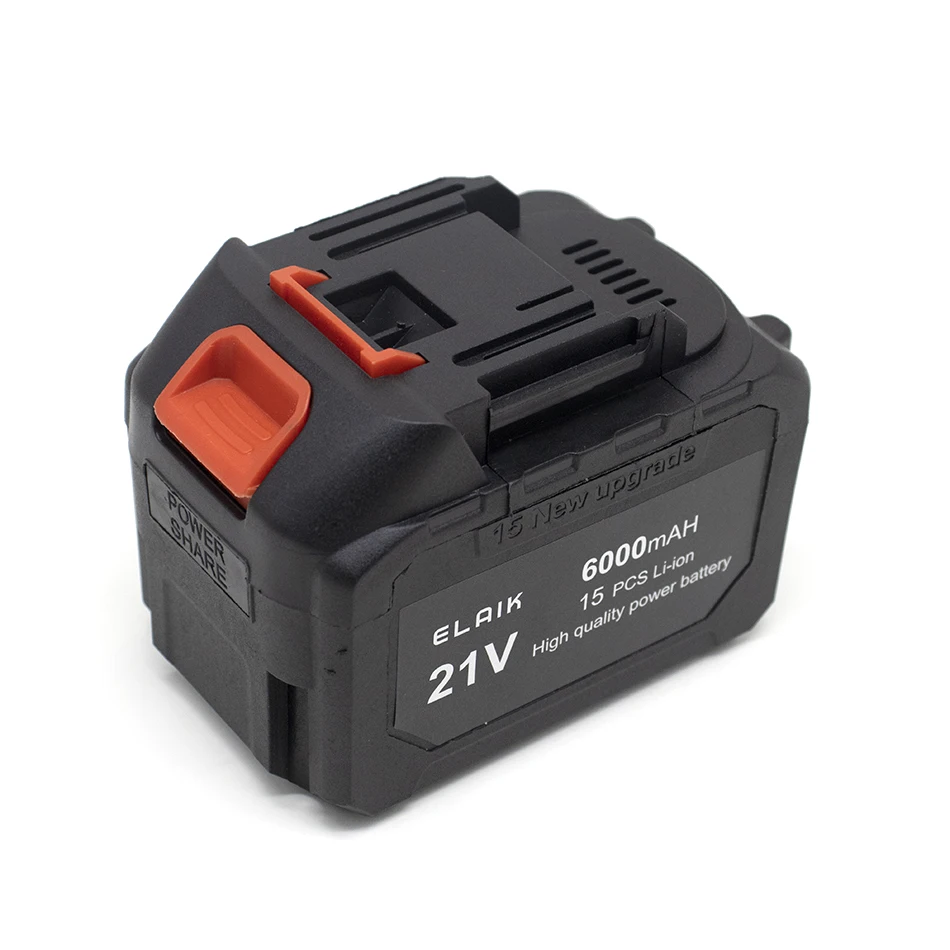 Makita 21V 6000mAh lithium-ion rechargeable power tool replacement battery Suitable Makita Power Tool