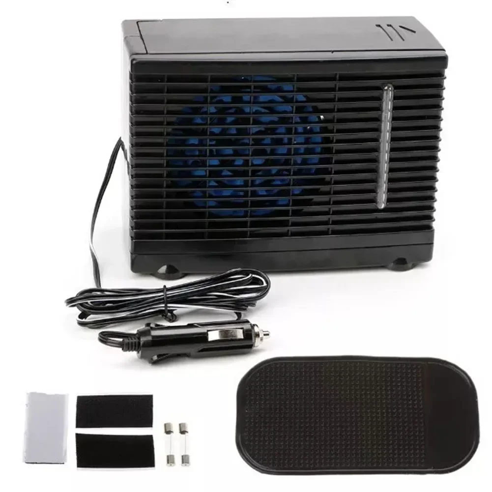 Car Air Cooler Adjustable Evaporative Fan Road Trips Traveling Air Circulation Air Filtration Automatic Power-off