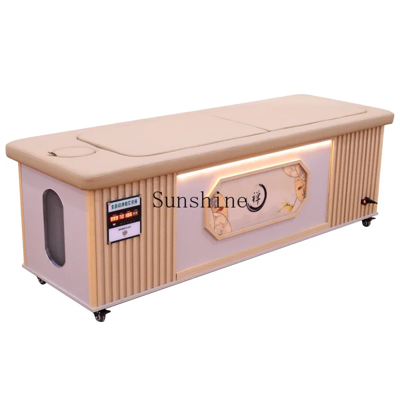 

Fully automatic intelligent smokeless whole body open flame moxibustion bed, special physiotherapy for home beauty salons