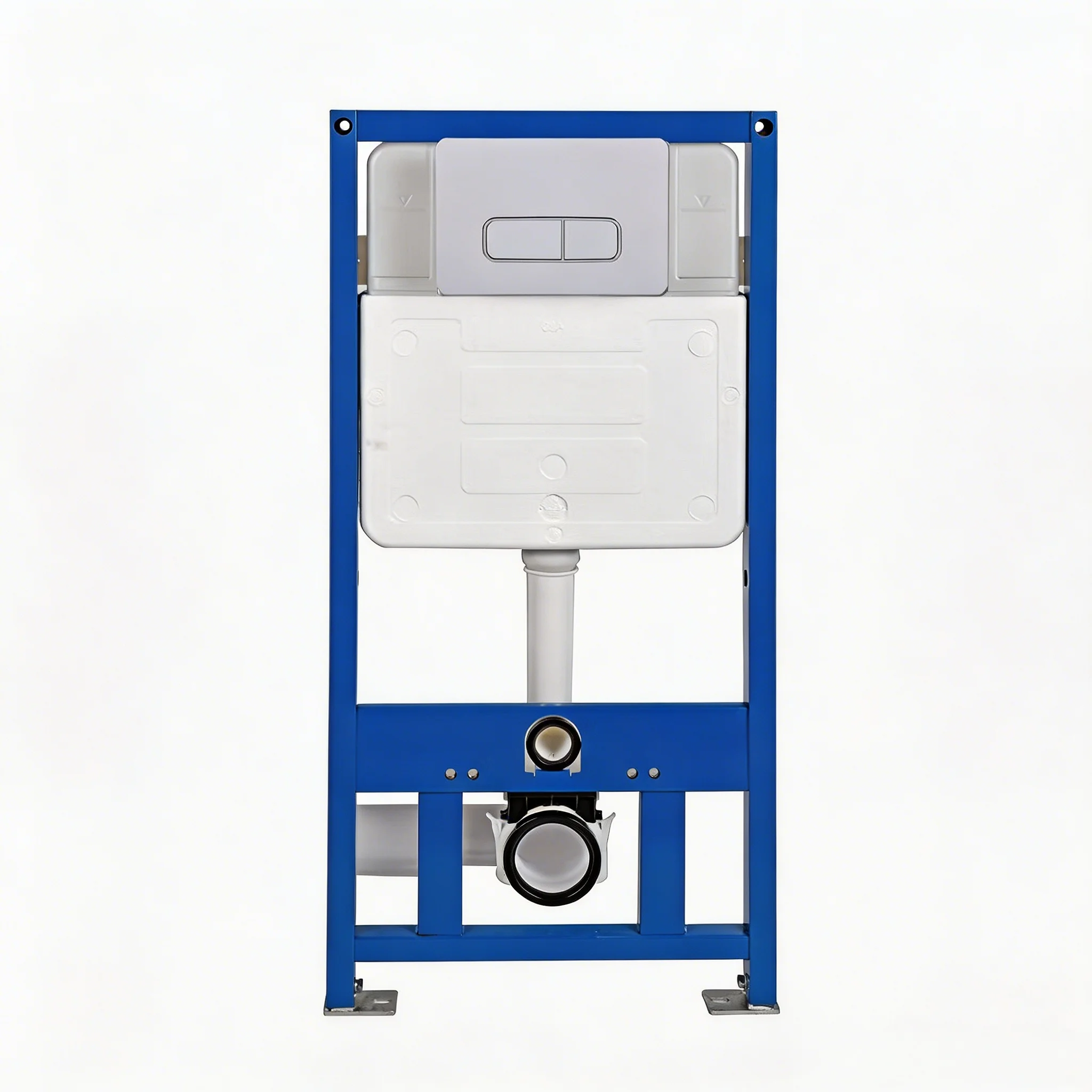 Concealed Cistern Toilet Flush Tank Hidden Water Tank Dual-Flush Wall-Mounted Sanitary Cistern for WC