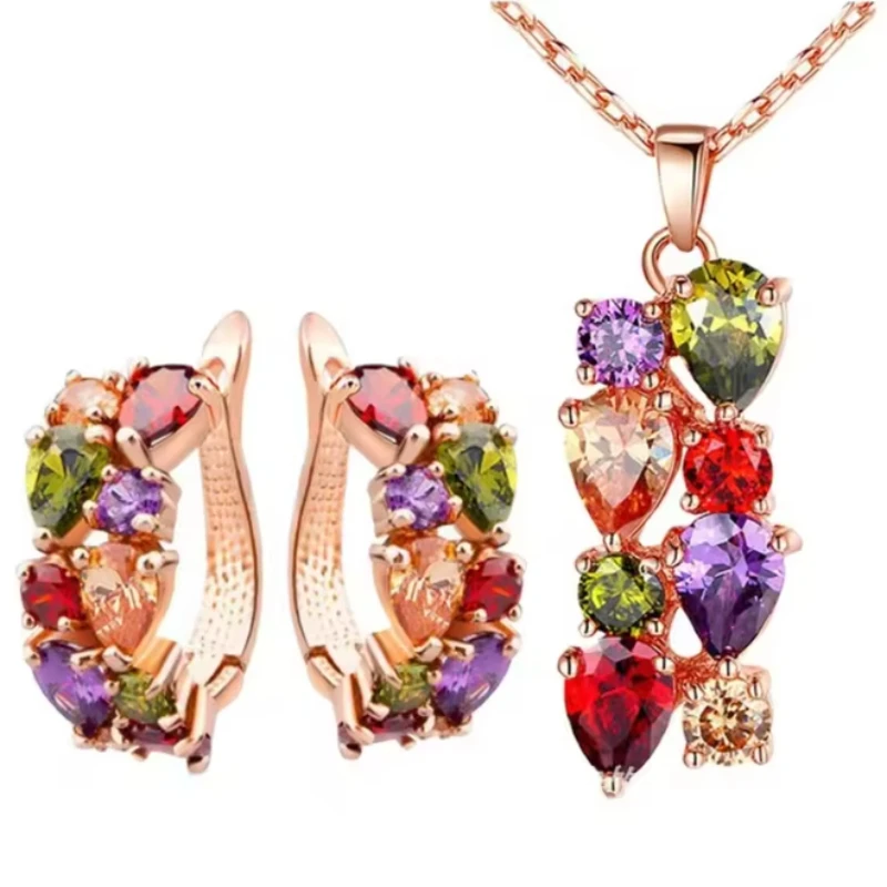 Jewelry Set Zircon … - image