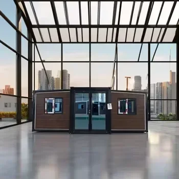 Luxury 40ft Living Hotel 20ft Folding Container House Light Steel Prefab Tiny Cafe Perfect Home