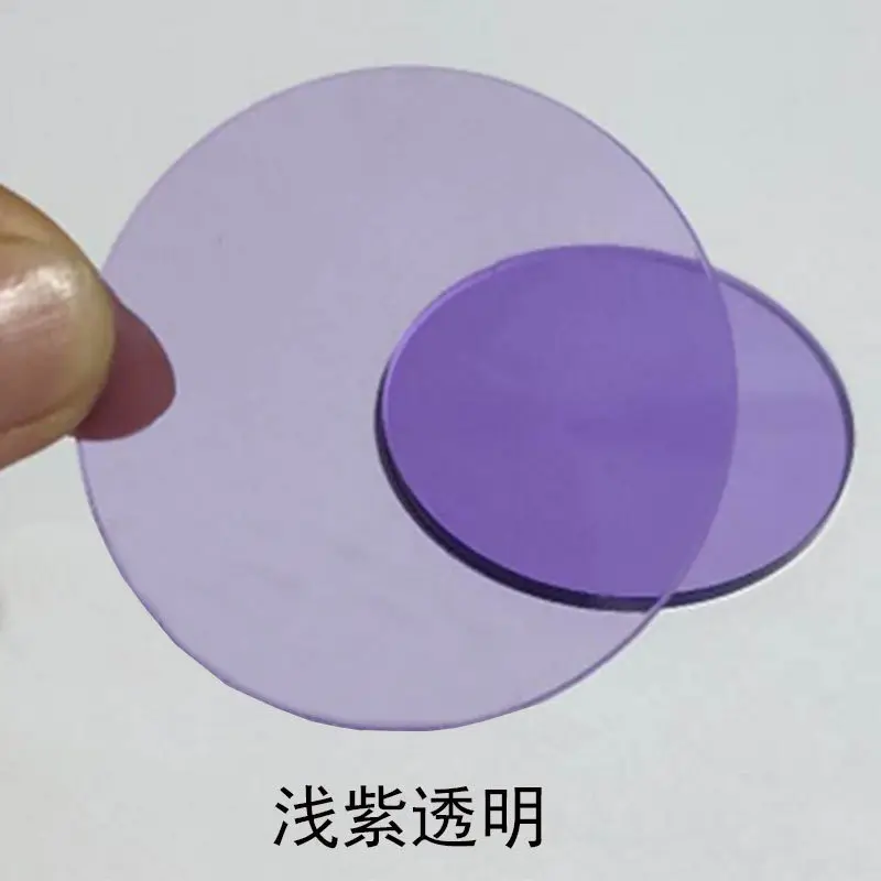 3mm Thick Round Translucent Color Acrylic Display Board Plexiglass Disc Photography Decorative Props Photo Ins Wind