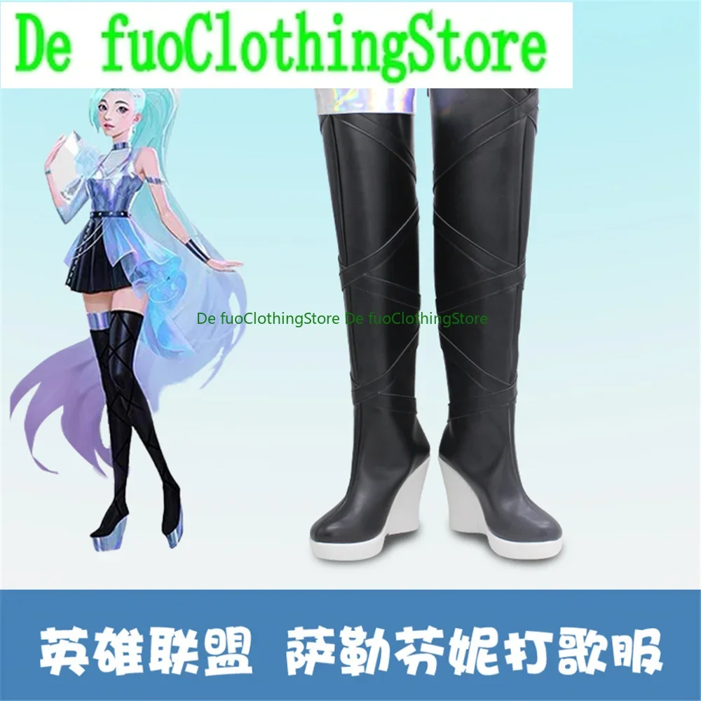 

DefuoClothing Магазин обуви Серафина Обувь для косплея Сапоги Игра Аниме Хэллоуин Рождество