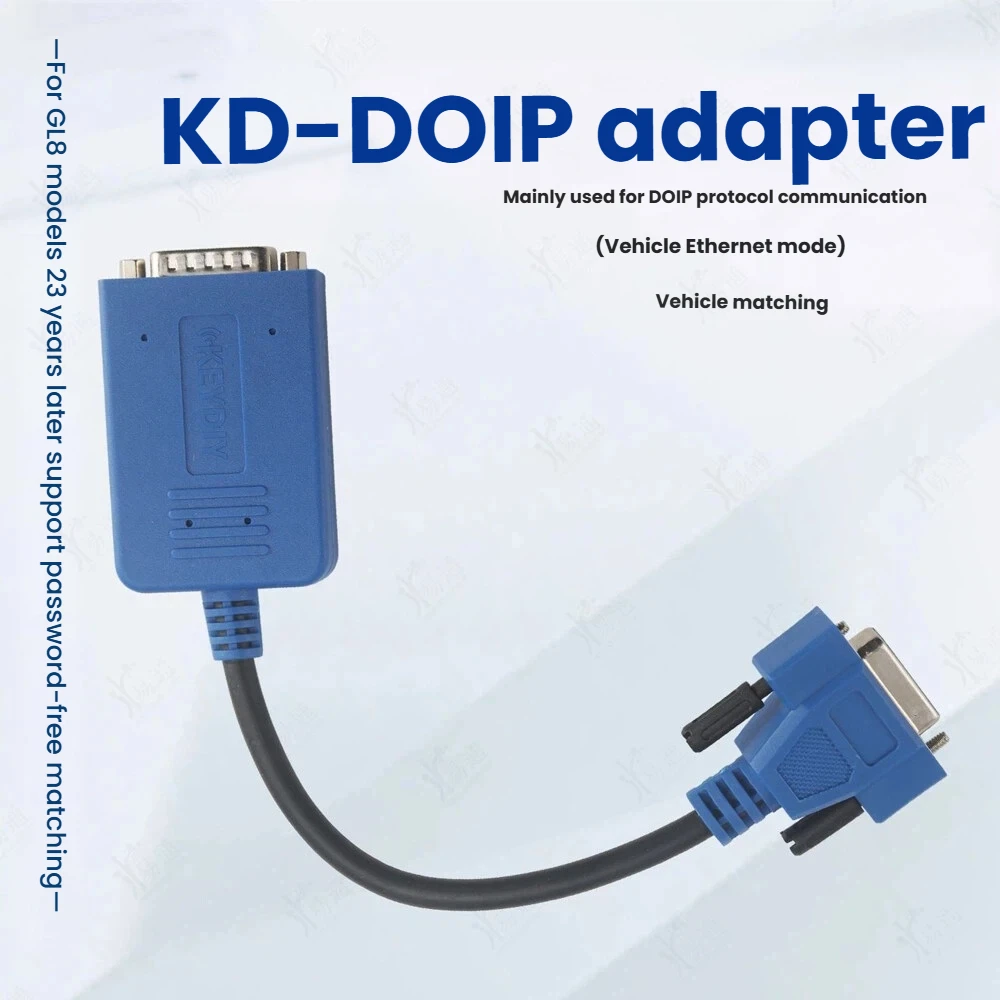 

KD-X3 DOIP Adapter Ethernet Communication Cable for GL8 Post-2023 Model Keyless Match Compatible with KD-X3 Equipment