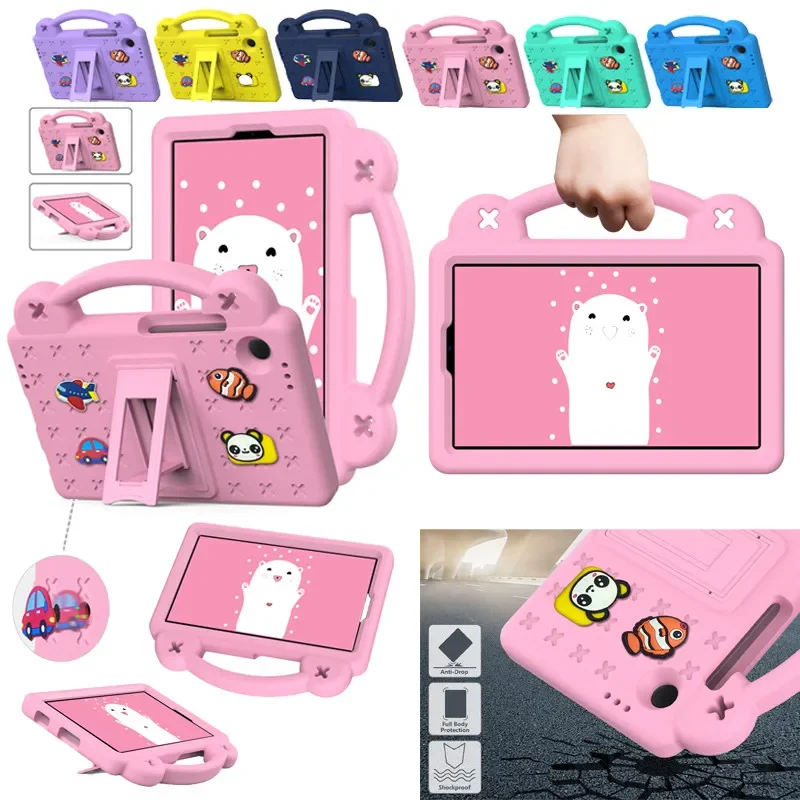EVA Kids Armor Shockproof Case for 2025 New Samsung Galaxy Tab A11 Plus A9 + 11 8.7" S11 S10 Lite 11" S10 FE 10.9" Holder Cover