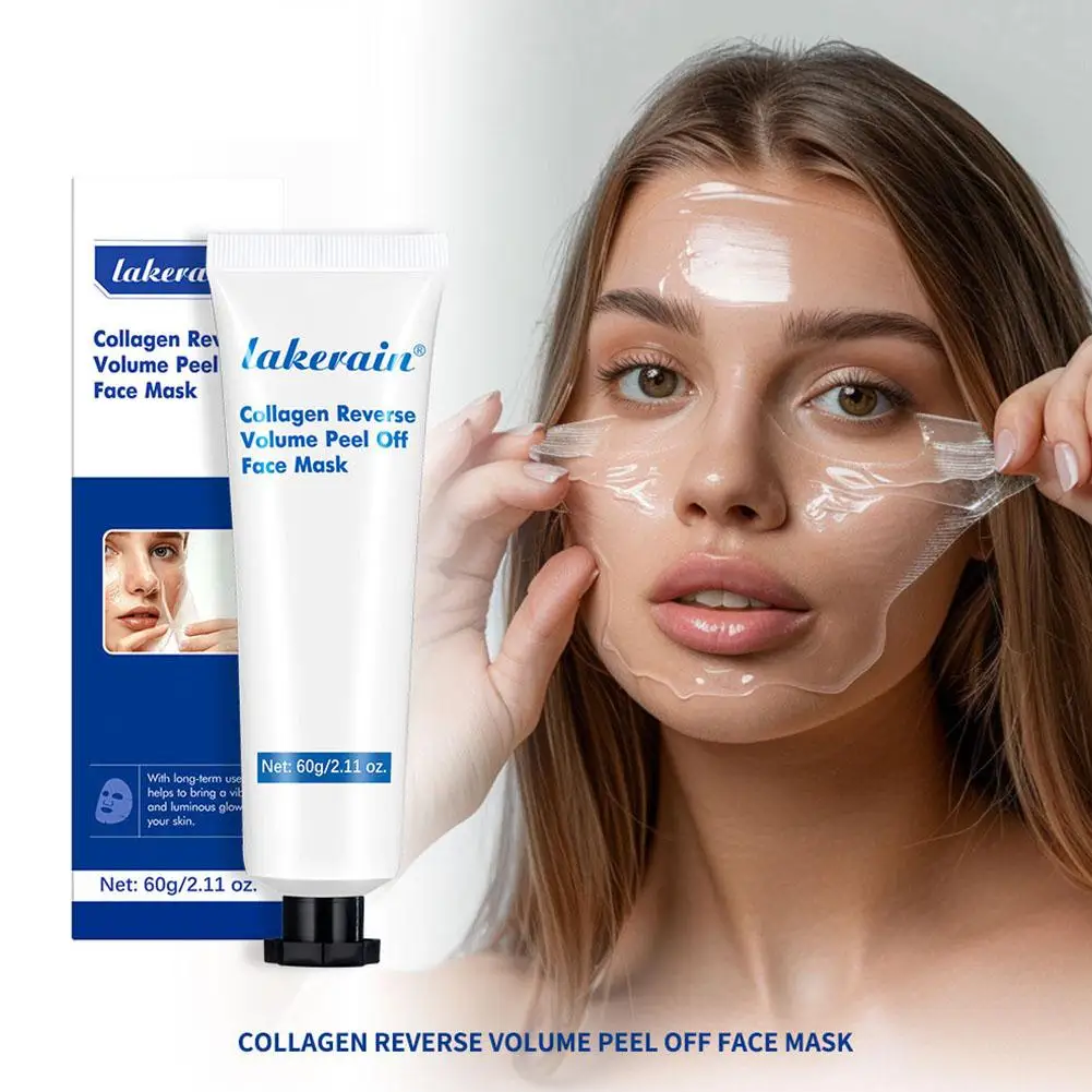 Hydrolysed Collagen Mask Skin Firming Hydration Anti Wrinkles 60g Care Skin Cosmetics Tone Aging Fade Skin Brightening R9N0