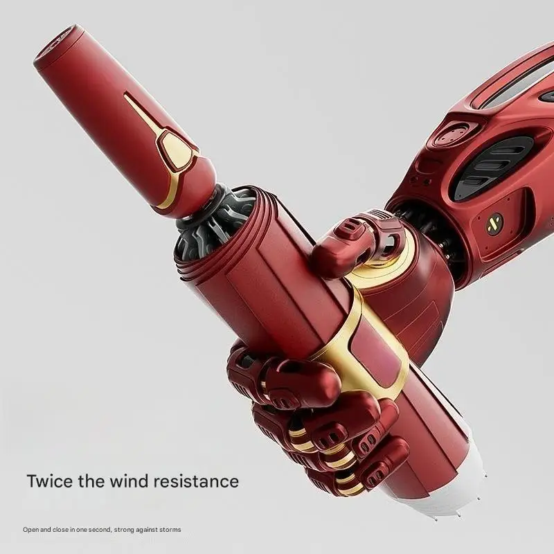 Fully Automatic Umbrella Extra Large Reinforced And Thickened Windproof Sunny And Rainy Car-mounted Reverse Folding Umbrella