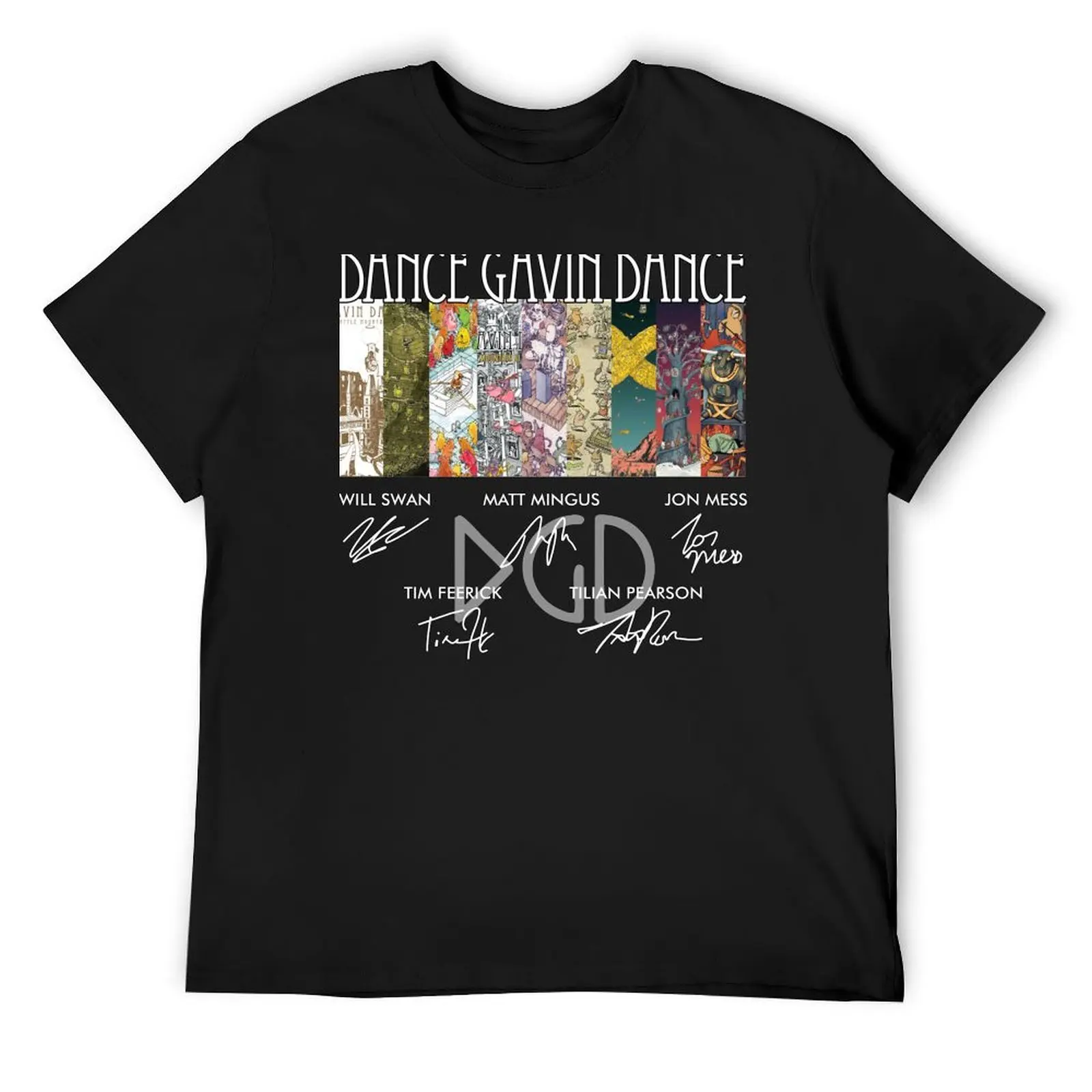 

Dance Gavin Dance Will Swan Matt Mingus Jon Mess, Graphic Trending Unisex Youth T-Shirt custom t shirt black t-shirts for men