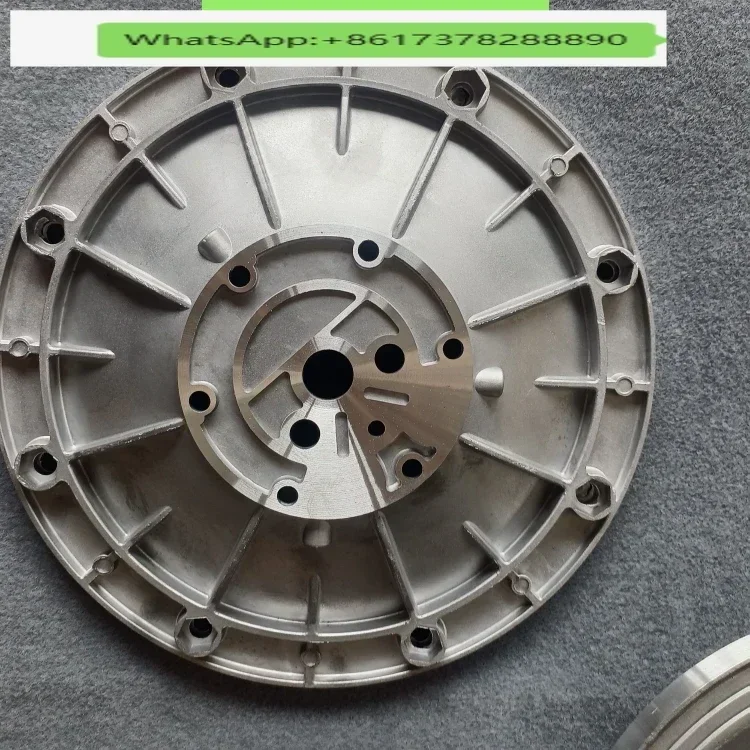 Aluminum alloy spacer, QBY-50 pneumatic diaphragm pump accessories pump shell, spacer, pump cavity diameter 340MM