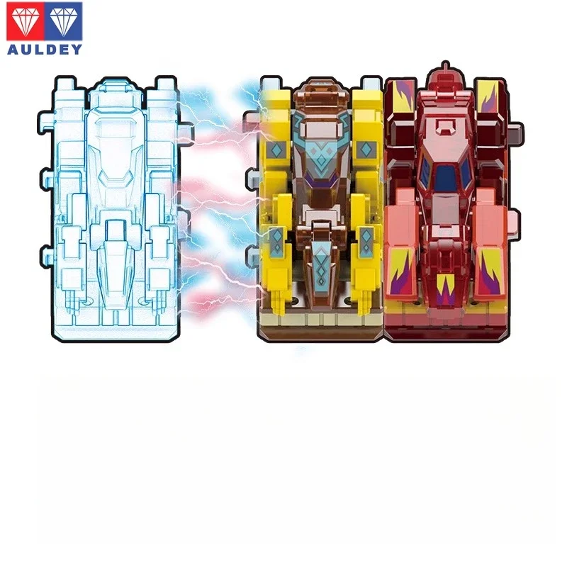 AULDEY ‌   Voiture volante explosive originale, combinaison de Transformation à 3 volets, modèle Double pratique, Collection, cadeau de vacances, en Stock