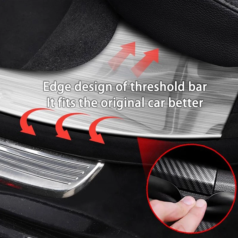 For Mercedes-benz (W205/206/C)-Class External threshold bar and internal threshold bar Car Accessories threshold bar