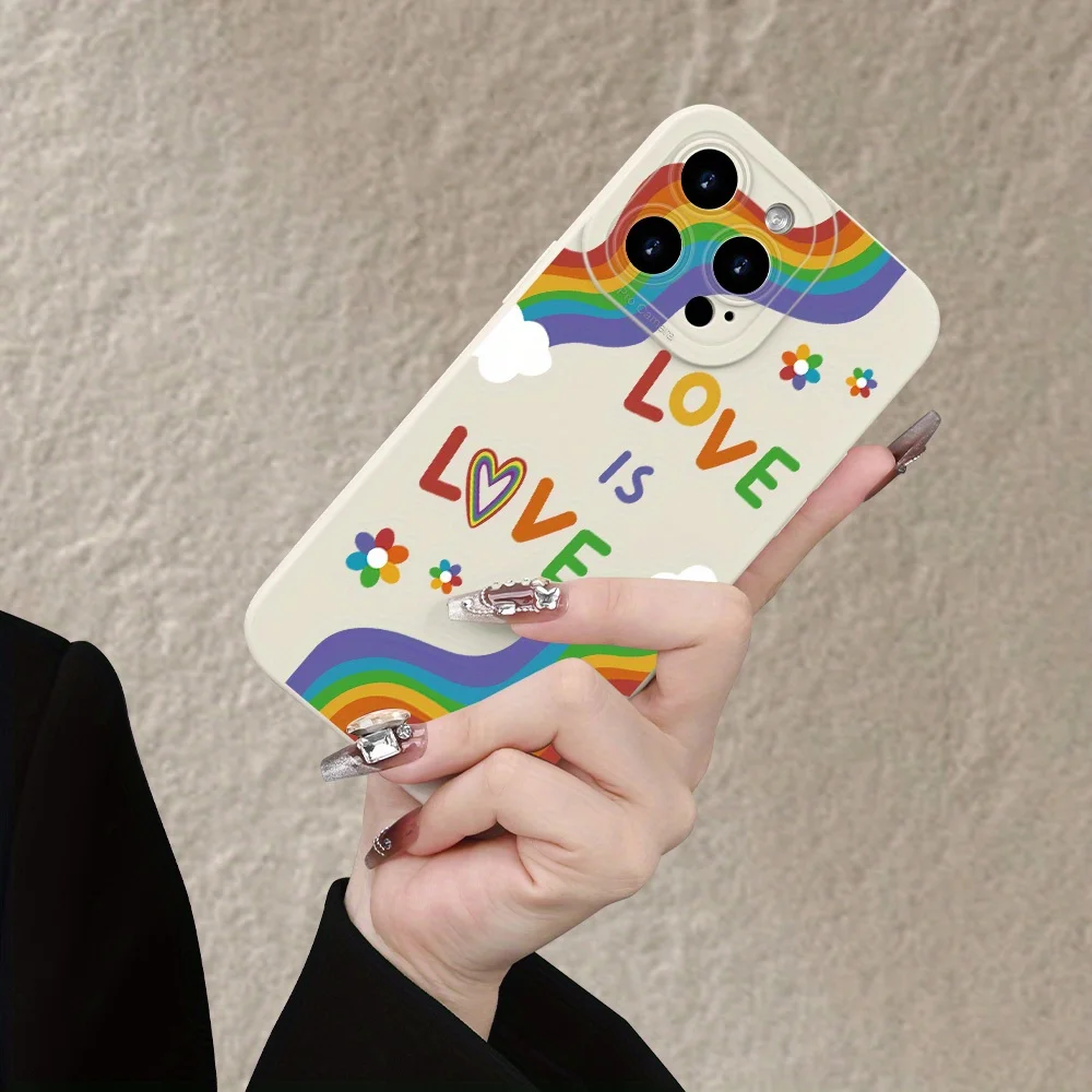 La custodia per cellulare in materiale TPU in bianco e nero è adatta per iPhone16 15 14 13 12Pro Max, alla moda, unica, popolare, unisex