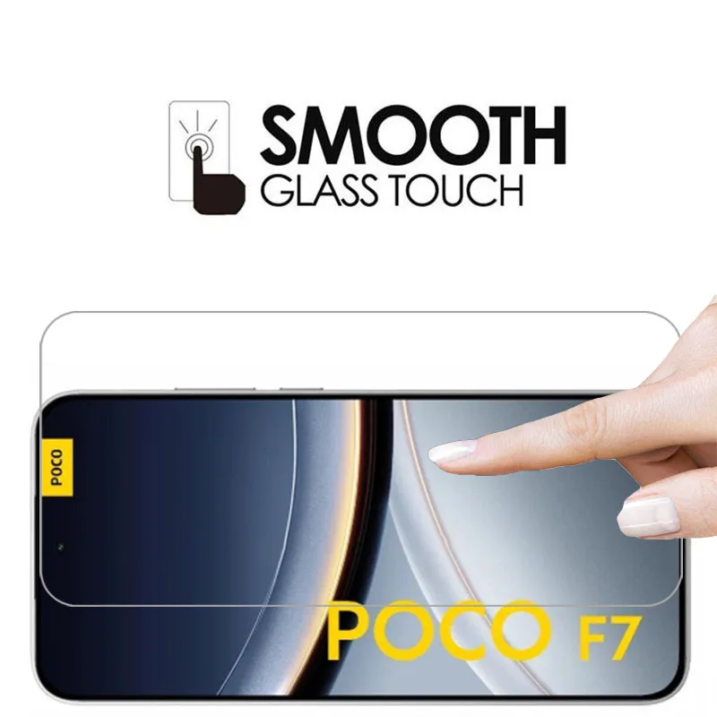 واقي شاشة من الزجاج المقسى لهاتف شاومي بوكو f7 على pocof7 f 7 7f 5g فيلم الهاتف glas 9h xiomi xaomi xiami poc pco