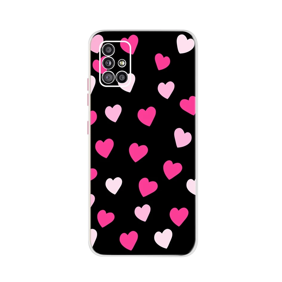 For Samsung Galaxy A51 4G 5G Case Fashion Dandelion Flower Soft Phone Cover For Samsung A51 2019 A 51 SM-A515F SM-A516B/DS Funda