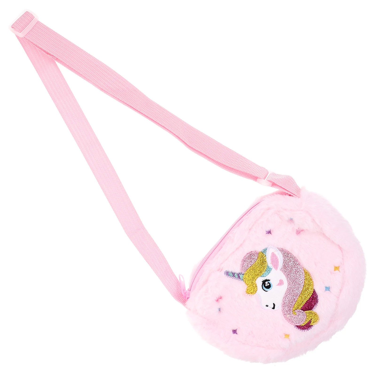 

Unicorn Plush Bag with Shoulder Strap Cross Body Pouch Cute Crossbody for Girl Messenger Purse Girls Handbag Child