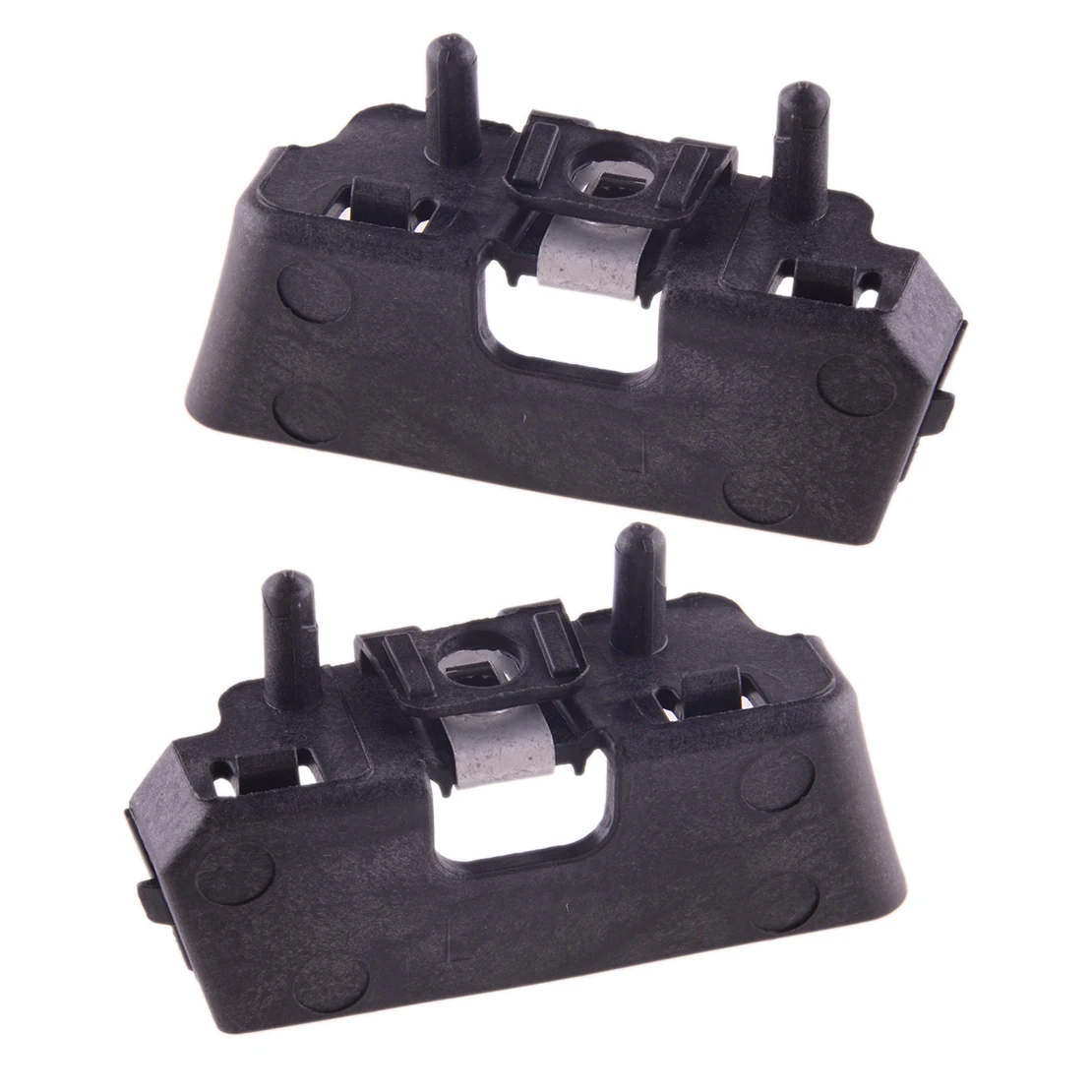 

55277481AD 55277480AD 1 Pair Front Bumper Left Right Upper Cover Outer Support Bracket Fit for Dodge Ram 1500 2009-2020 Black