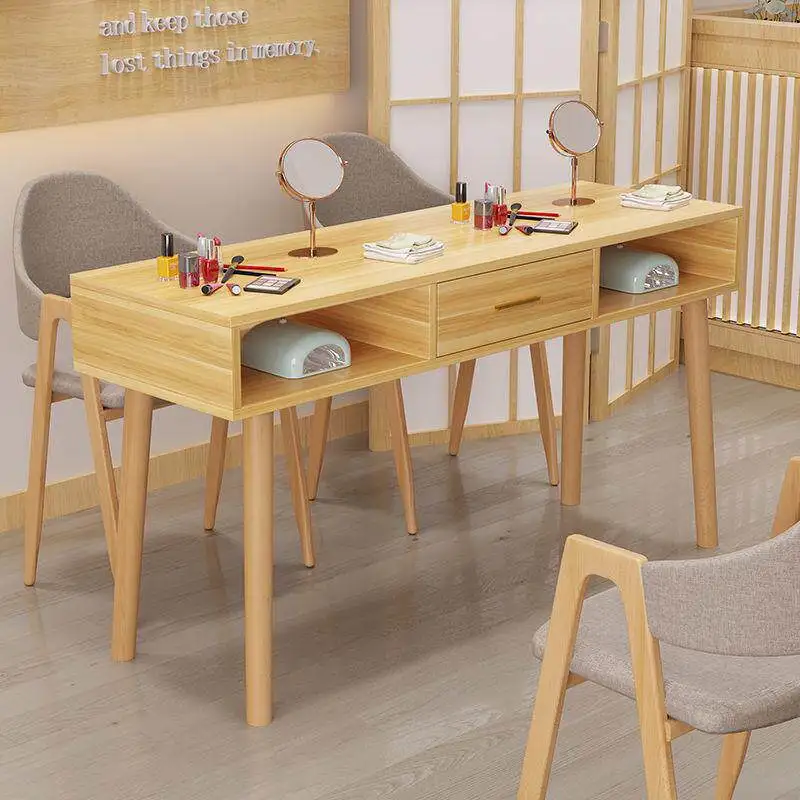 #Nail Table with Drawers, Nail Table and Chairs, Economical Single and Double Person Nail Tables and Chairs