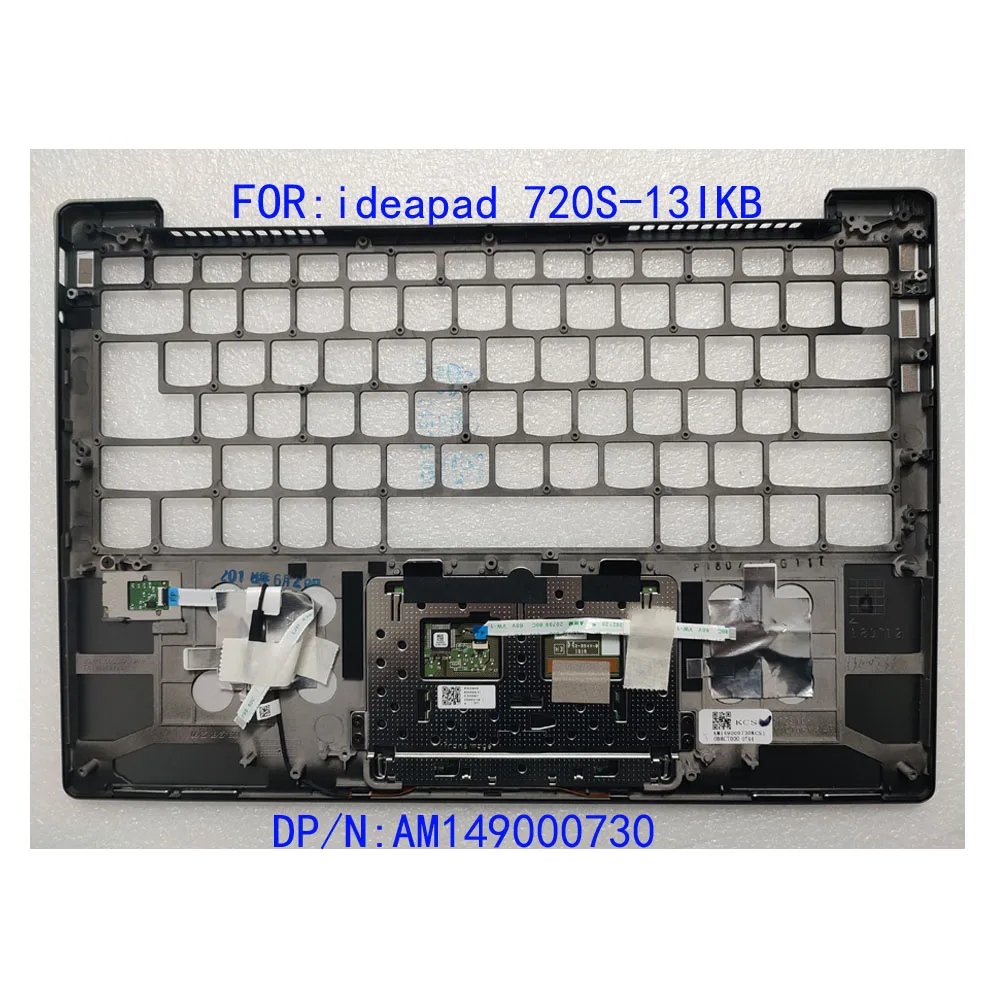 Suitable for Lenovo ideapad 720s-13ikb laptop palm pad black keyboard face c-shell shell palm rest am149000730 brand new am