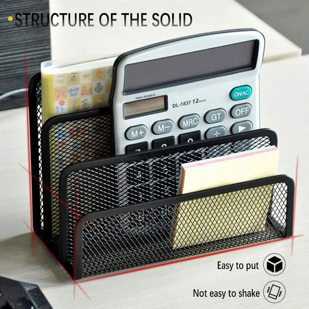 Desk Mail Organizer Small File Holders Letter Organizer Document/Filing/Folders/Paper Organizer for Desktop