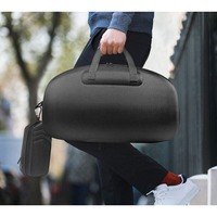Hard EVA Outdoor Travel Carrying Bag With Shoulder Strap Case for Boombox 3 Bluetooth Wireless Speaker and Charger