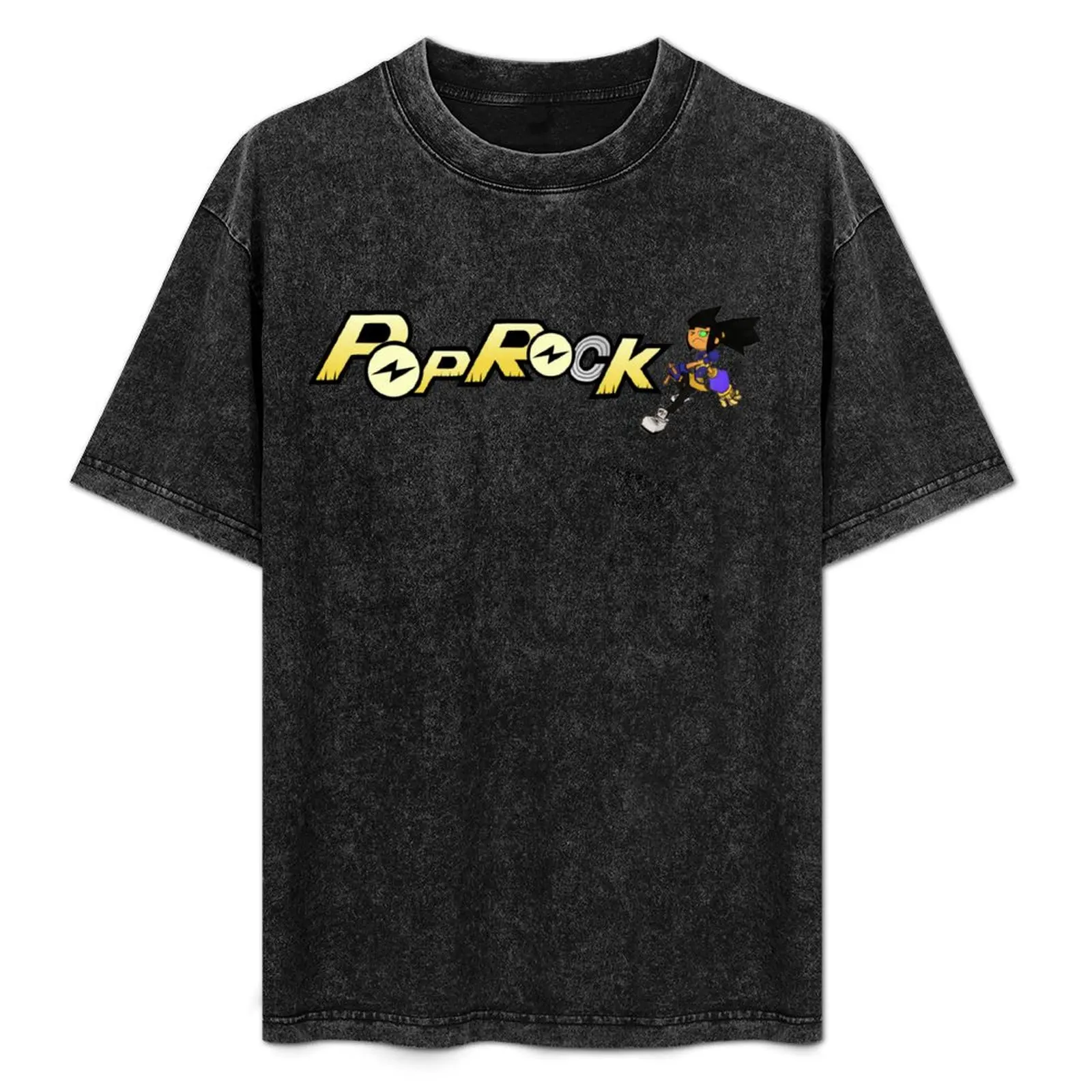 

PopRock logo T-Shirt graphic t shirt vintage vintage clothes boys animal print mens t shirts casual stylish