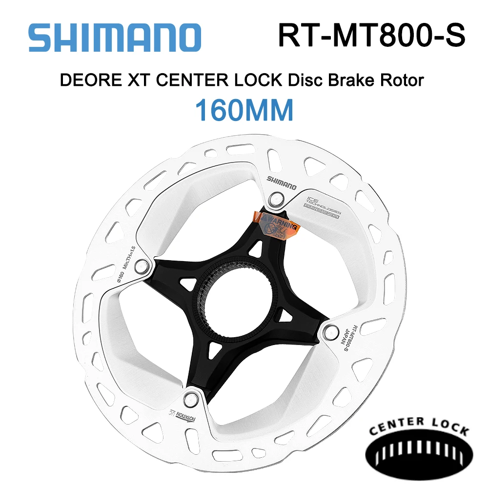 Shimano Center Lock Disc Brake Rotor MT800 160mm RT64 RT54 RT10 180mm Mountain Bike Rotors MTB Deore XT ALTUS EP6 EP600 Bicycle