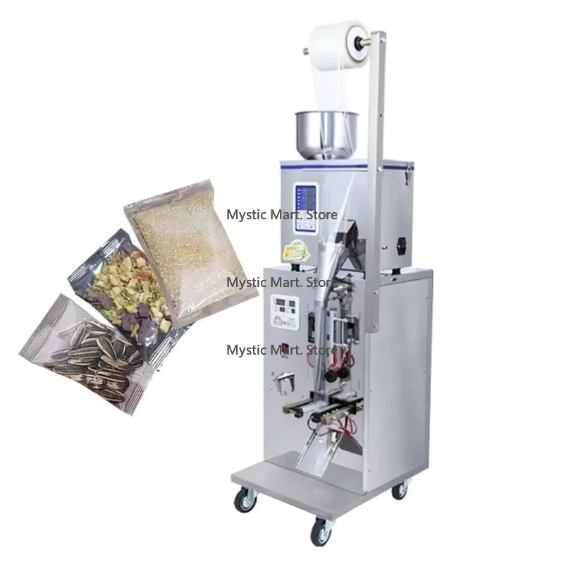 

Multi-function Factory Wholesale Adjustable Speed Grain Flour Suger Small Bag Pouch Automatic Sealing Dispensing Packing Machine