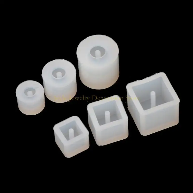 

D46E 6pcs Силиконовые DIY BEAS