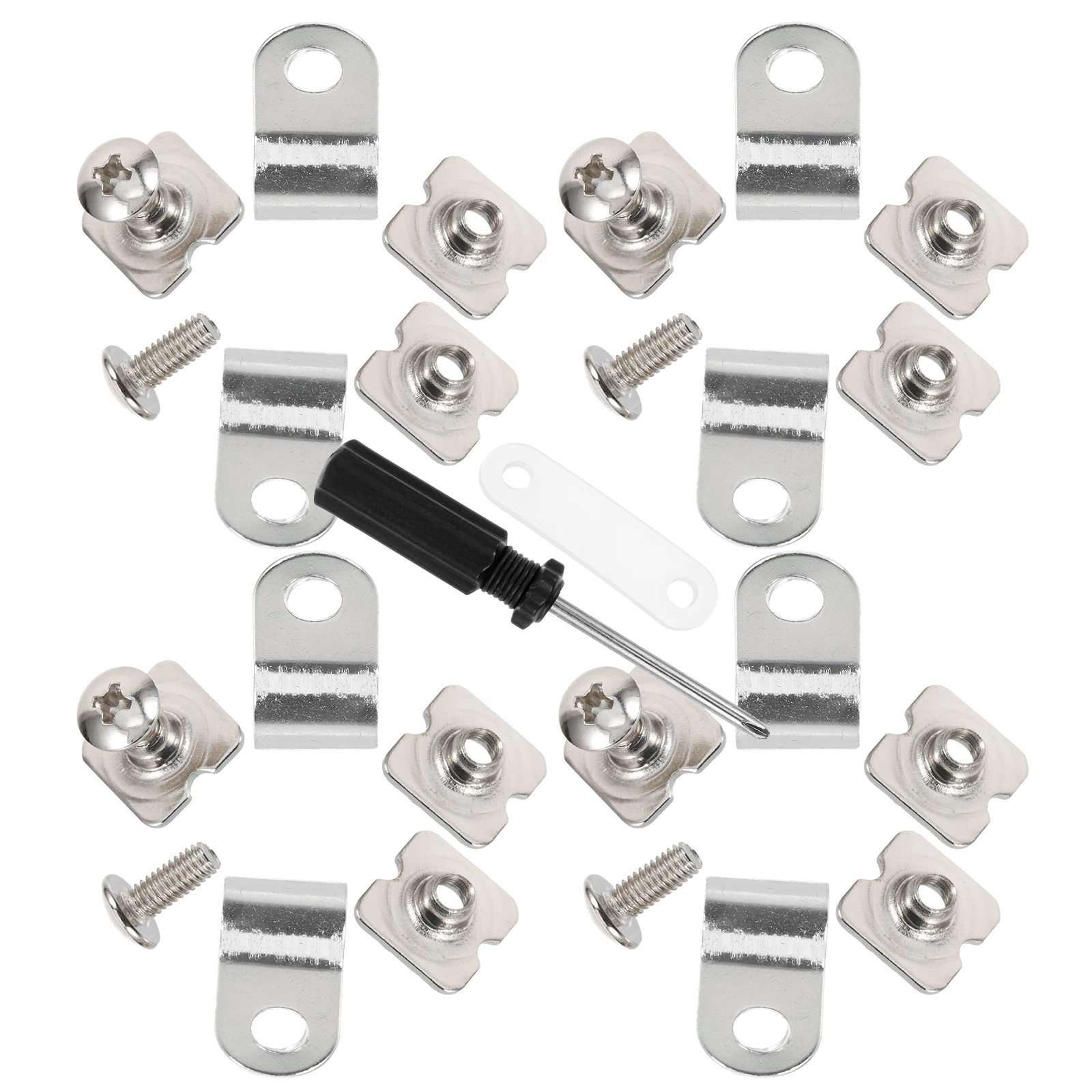 

1Set Helmet Repair Accessory Aluminum Plastic Hat Clips Fastener Baseball Softball Field Hockey Equipment