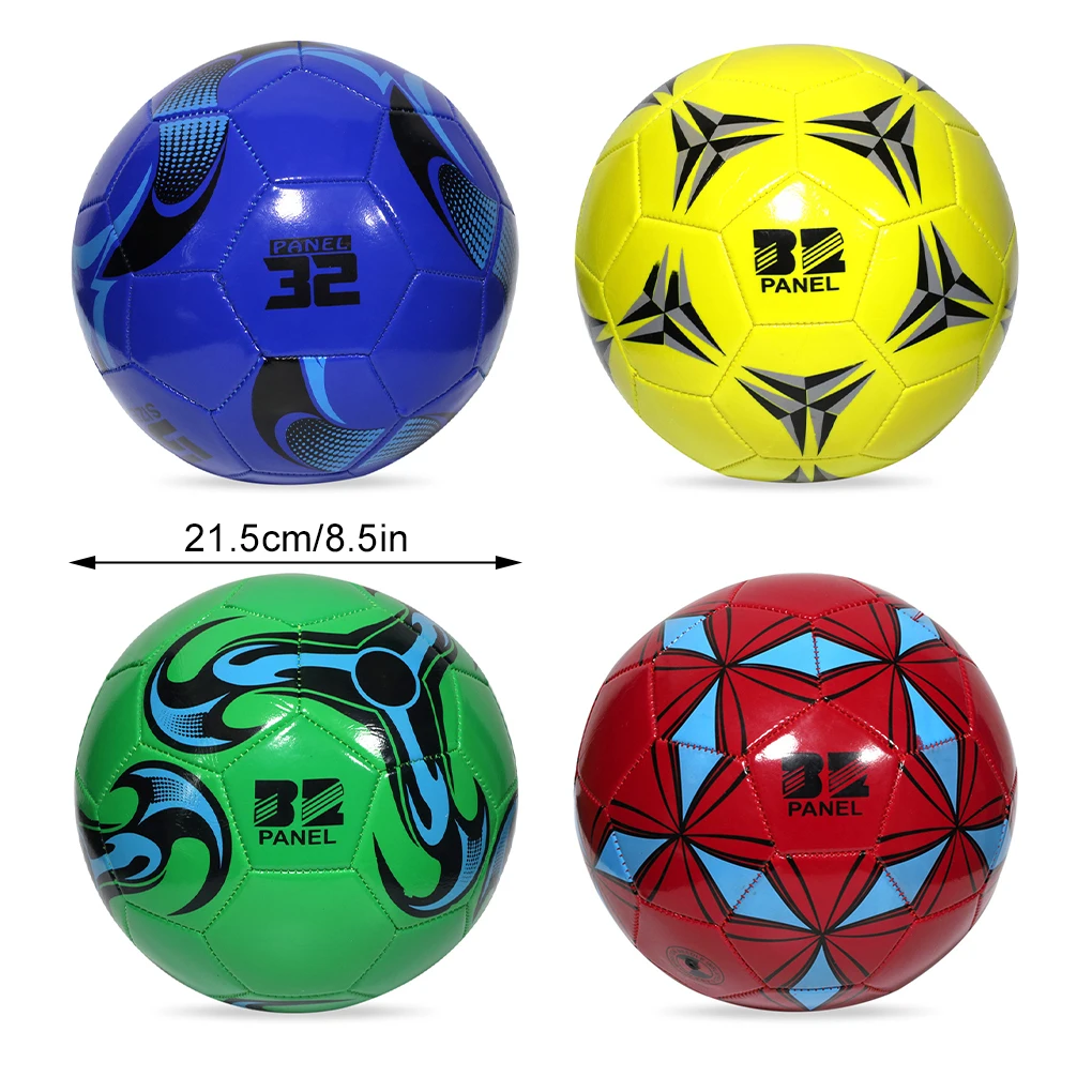 كرات كرة القدم ذات الحجم القياسي 5 كرات عالية الجودة بدون خياطة من مادة البولي يوريثان لتدريب كرة القدم في الهواء الطلق، لعبة كرة القدم #1