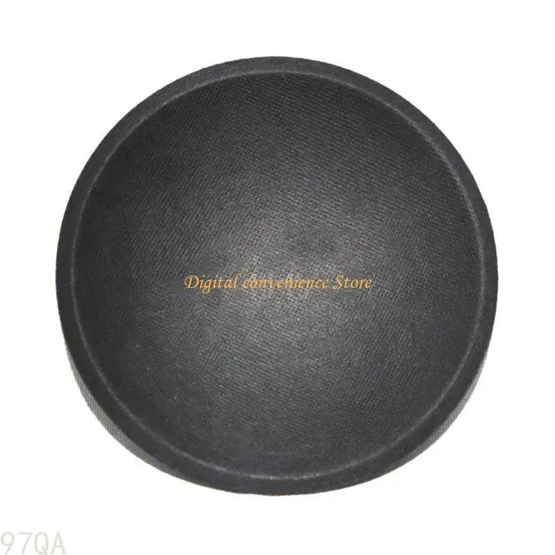 97qa 2pcs 105mm/115mm صوت أسود مكبر صوت غبار الغبار لغطاء مكبر صوت مضخم الصوت